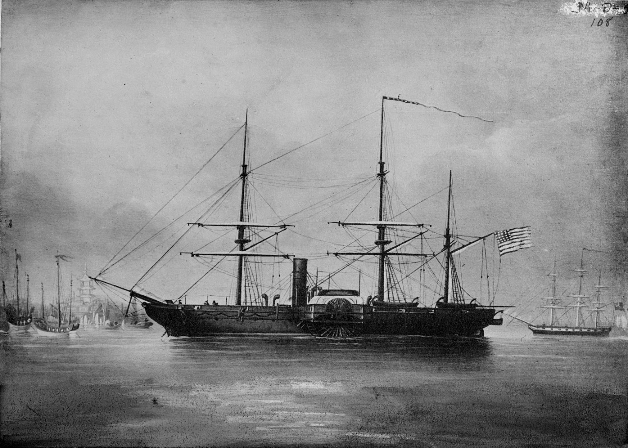 USS POWHATAN (1848-87)