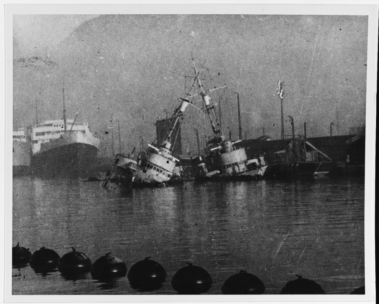 Photo #: NH 42767  Scuttling of the French Fleet at Toulon
