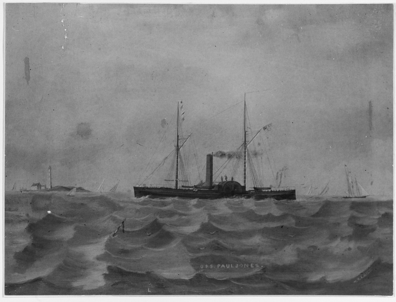 Photo #: NH 42864  USS Paul Jones (1862-1867)