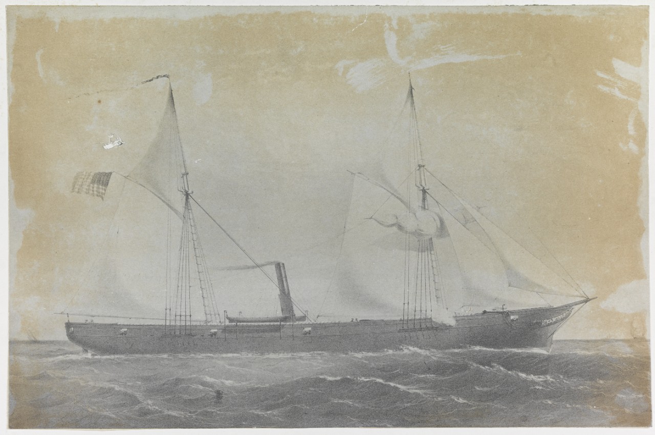Photo #: NH 42927  USS Ottawa (1861-1865)