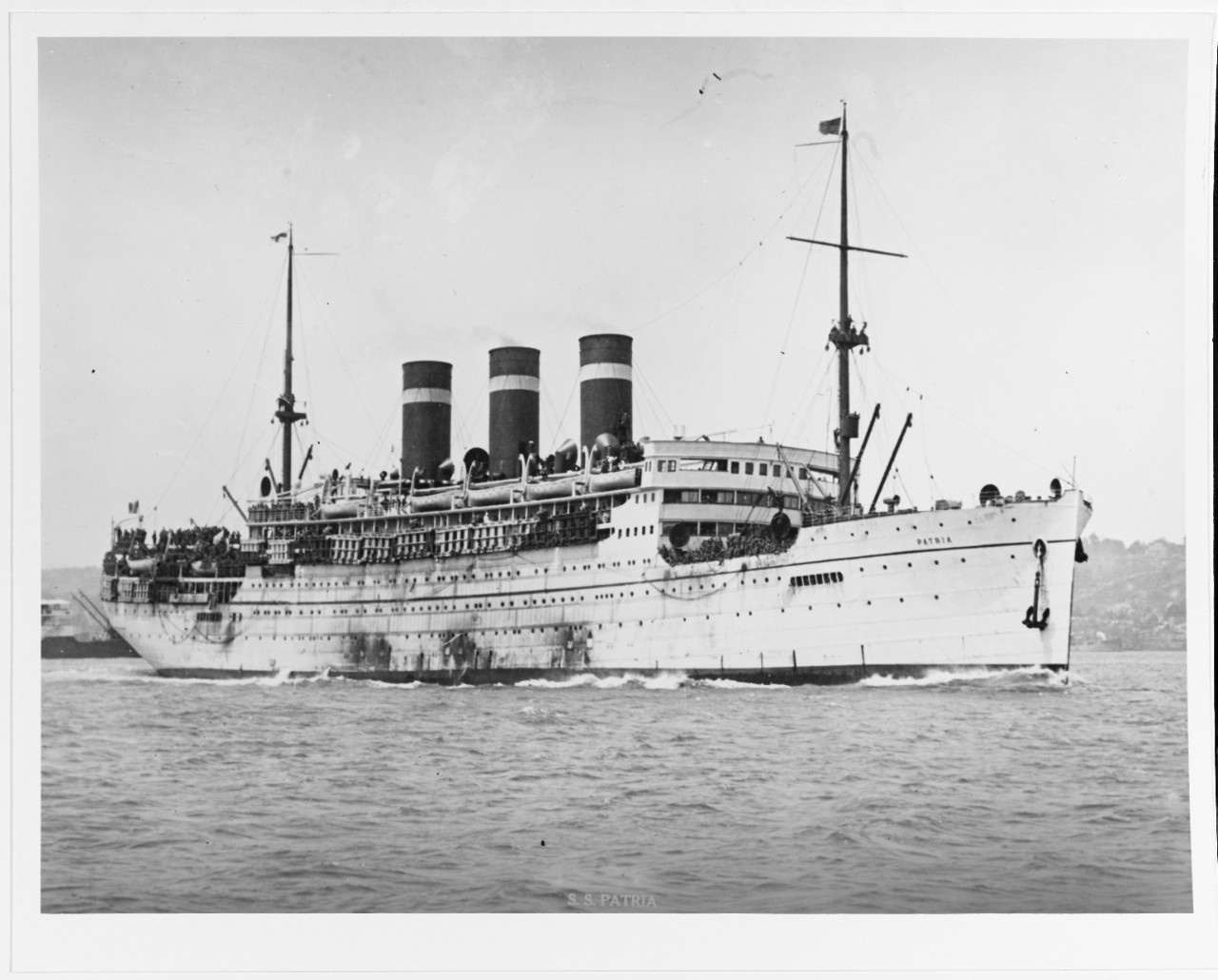 SS PATRIA (French passenger liner)