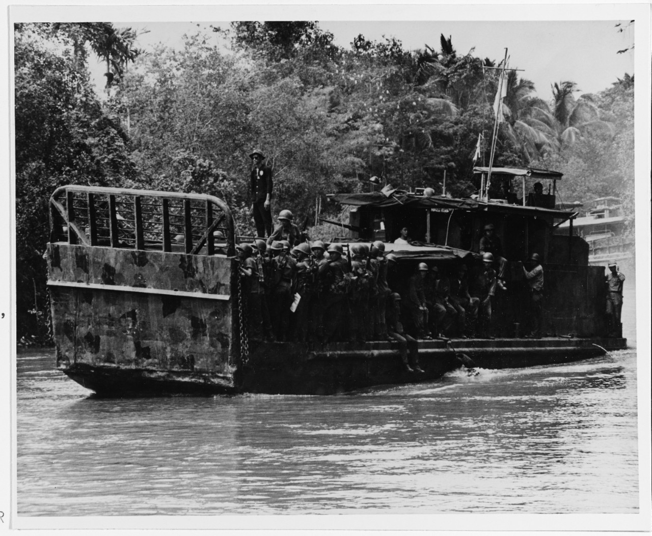 Vietnamese Navy river assault group LCM