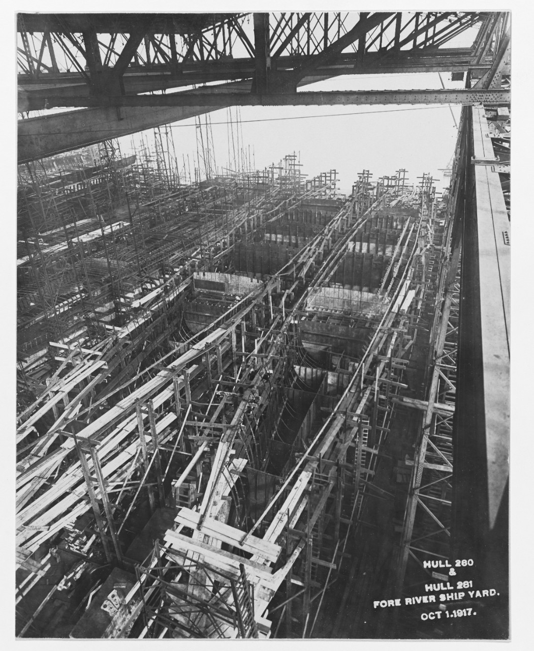 Photo #: NH 43019  Fore River Shipbuilding Company, Quincy, Massachusetts