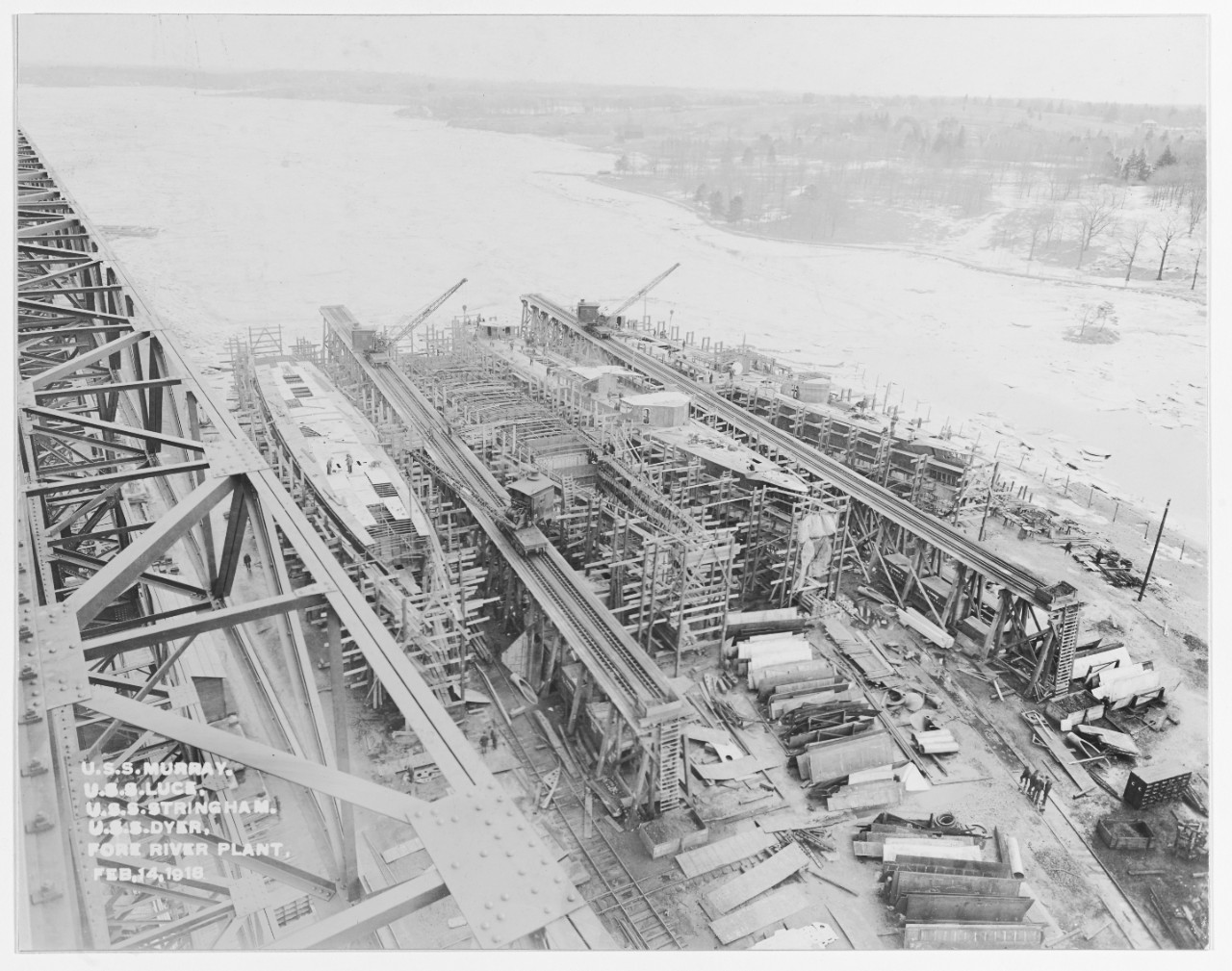 Photo #: NH 43020  Fore River Shipbuilding Company, Quincy, Massachusetts