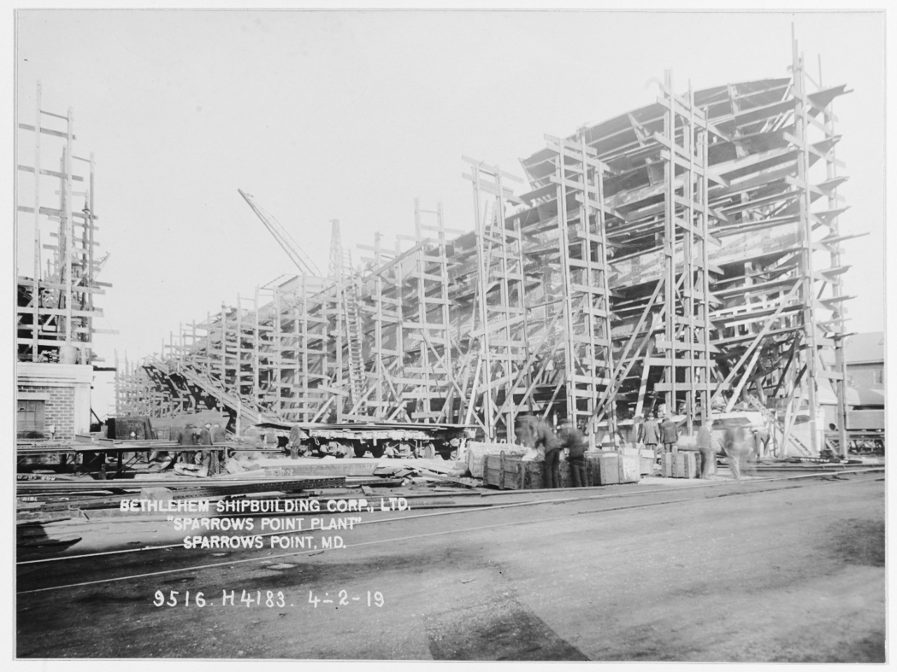 Bethlehem Shipbuilding Corp., Sparrows Point, Maryland