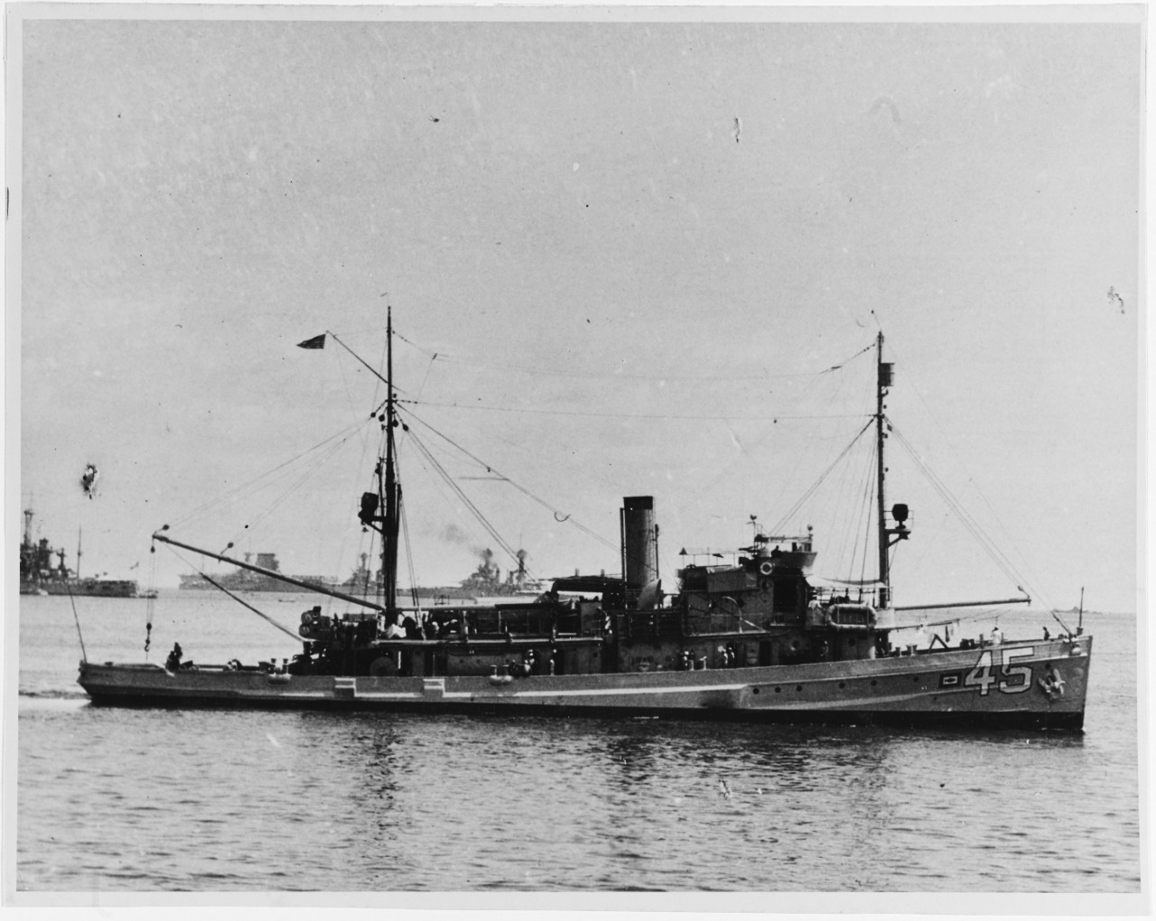 USS ORTOLAN (AM-45)