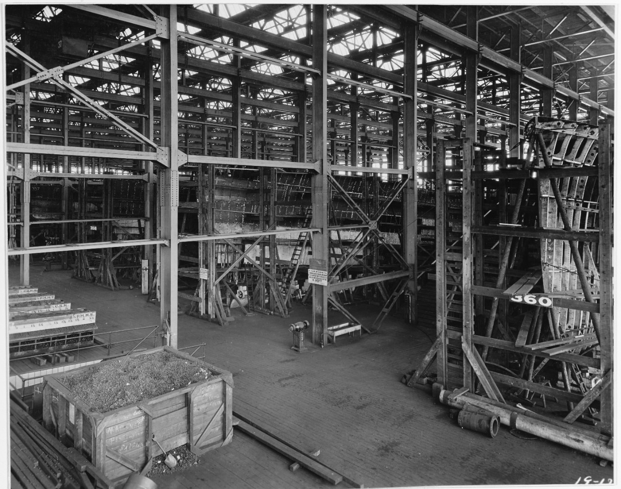 Photo #: NH 43153  Victory Destroyer Plant, Bethlehem Shipbuilding Corporation, Squantum, Massachusetts
