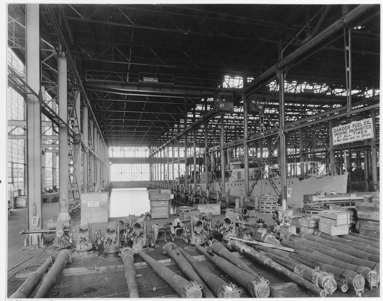 Photo #: NH 43167  Victory Destroyer Plant, Bethlehem Shipbuilding Corporation, Squantum, Massachusetts