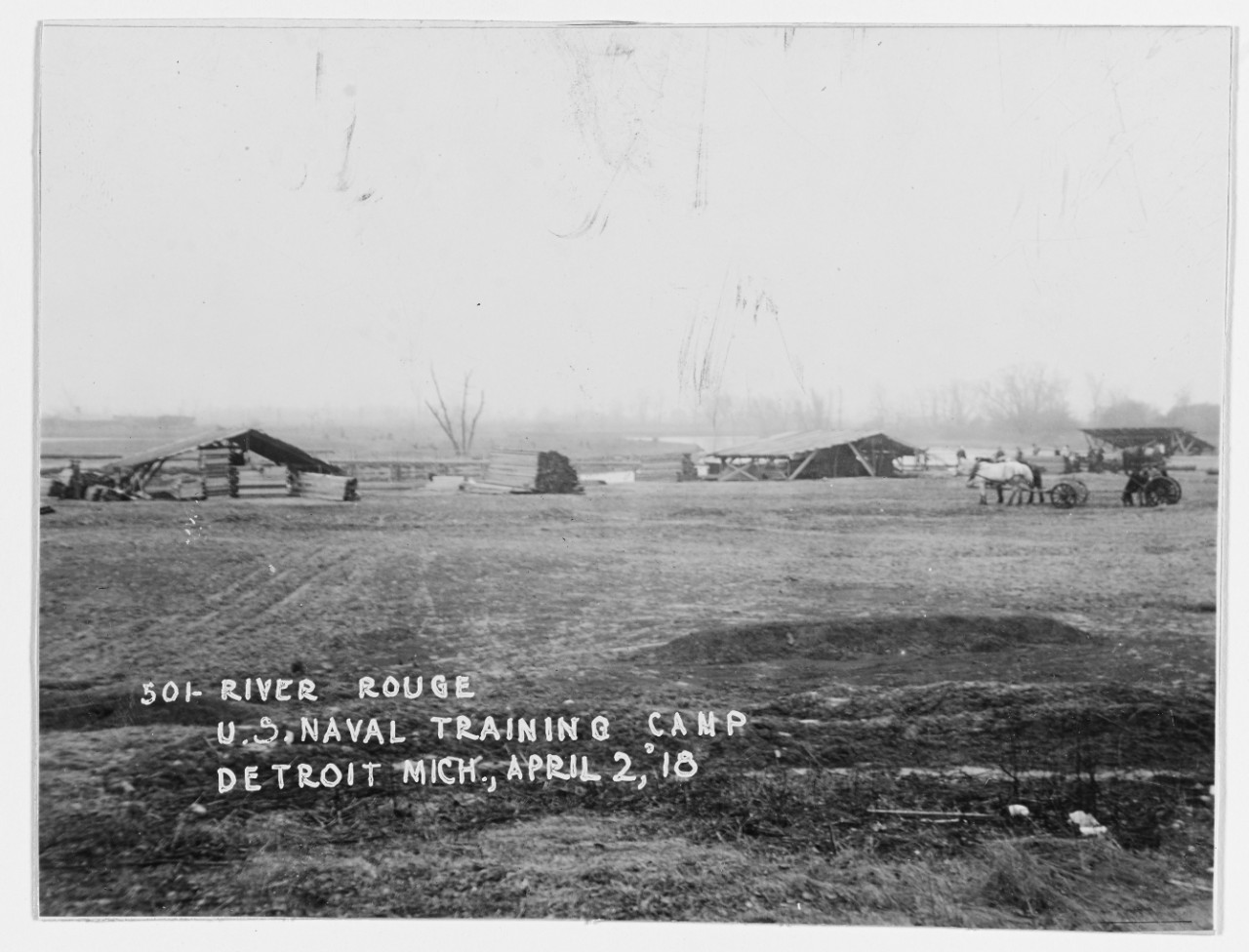 Naval training camp, Detroit, Michigan. 