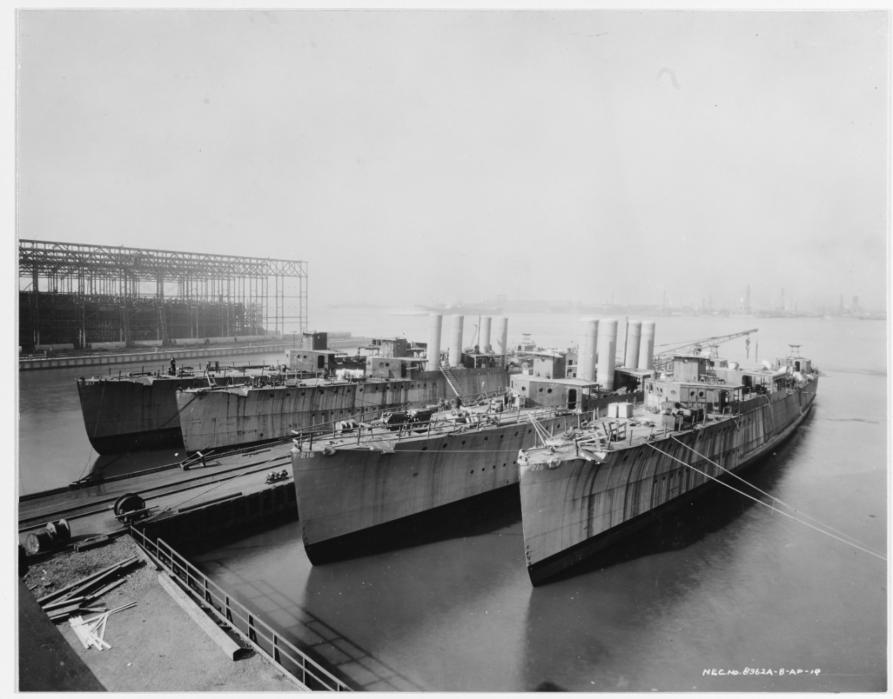 Photo #: NH 43195  New York Shipbuilding Corporation shipyard, Camden, New Jersey