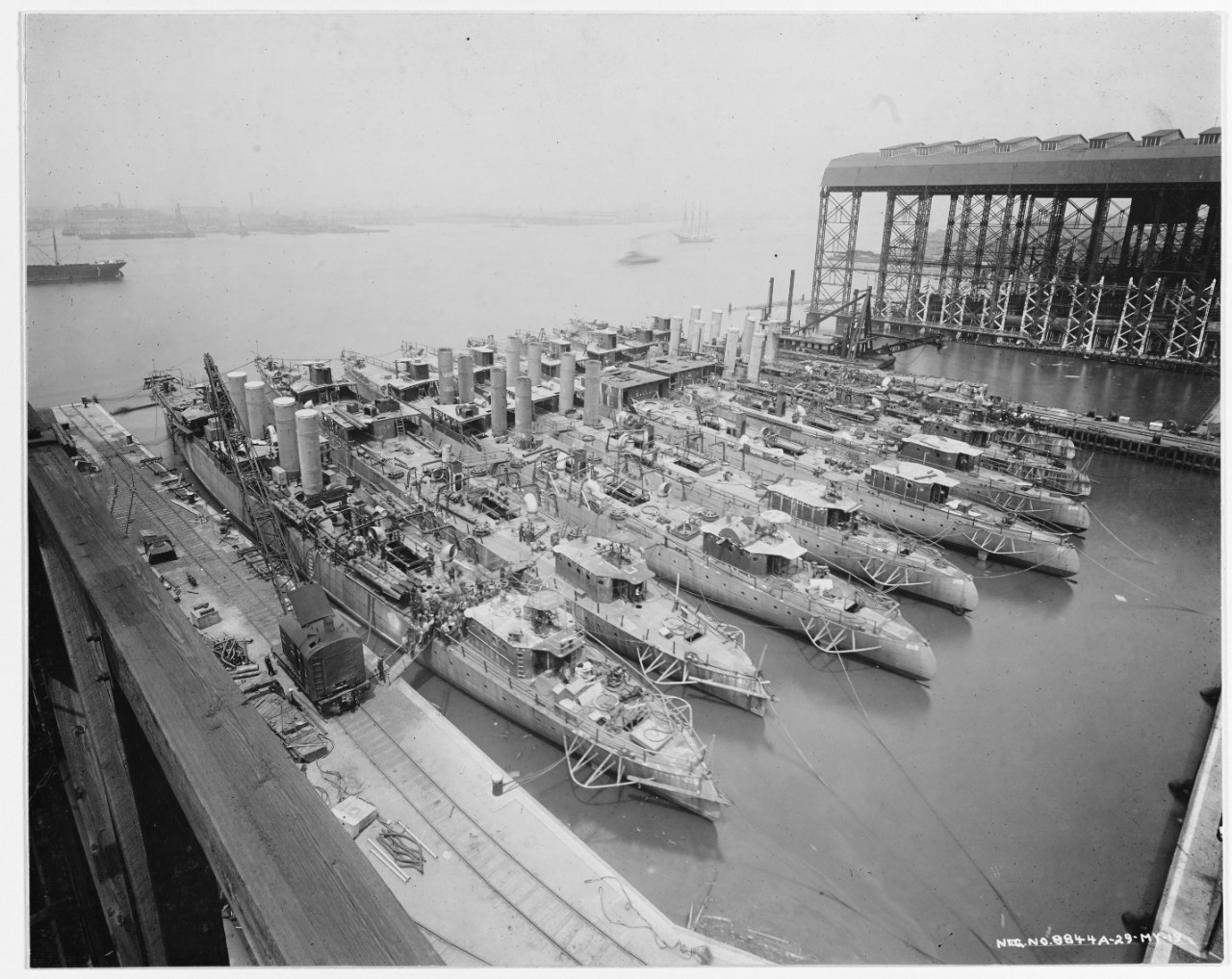 Photo #: NH 43196  New York Shipbuilding Corporation shipyard, Camden, New Jersey