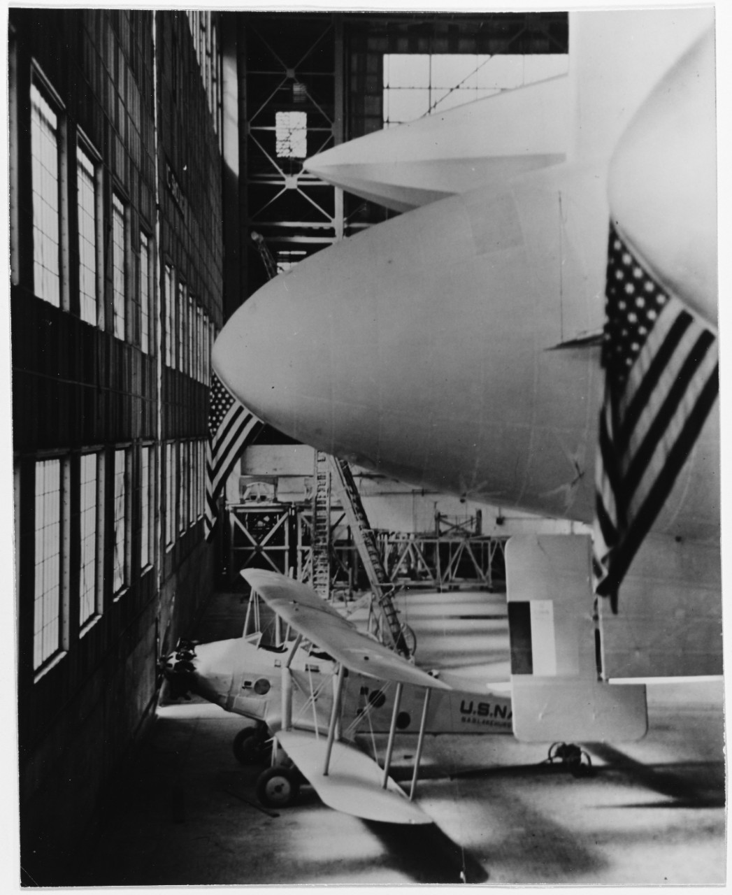 Martin T4M in the Airship Hangar
