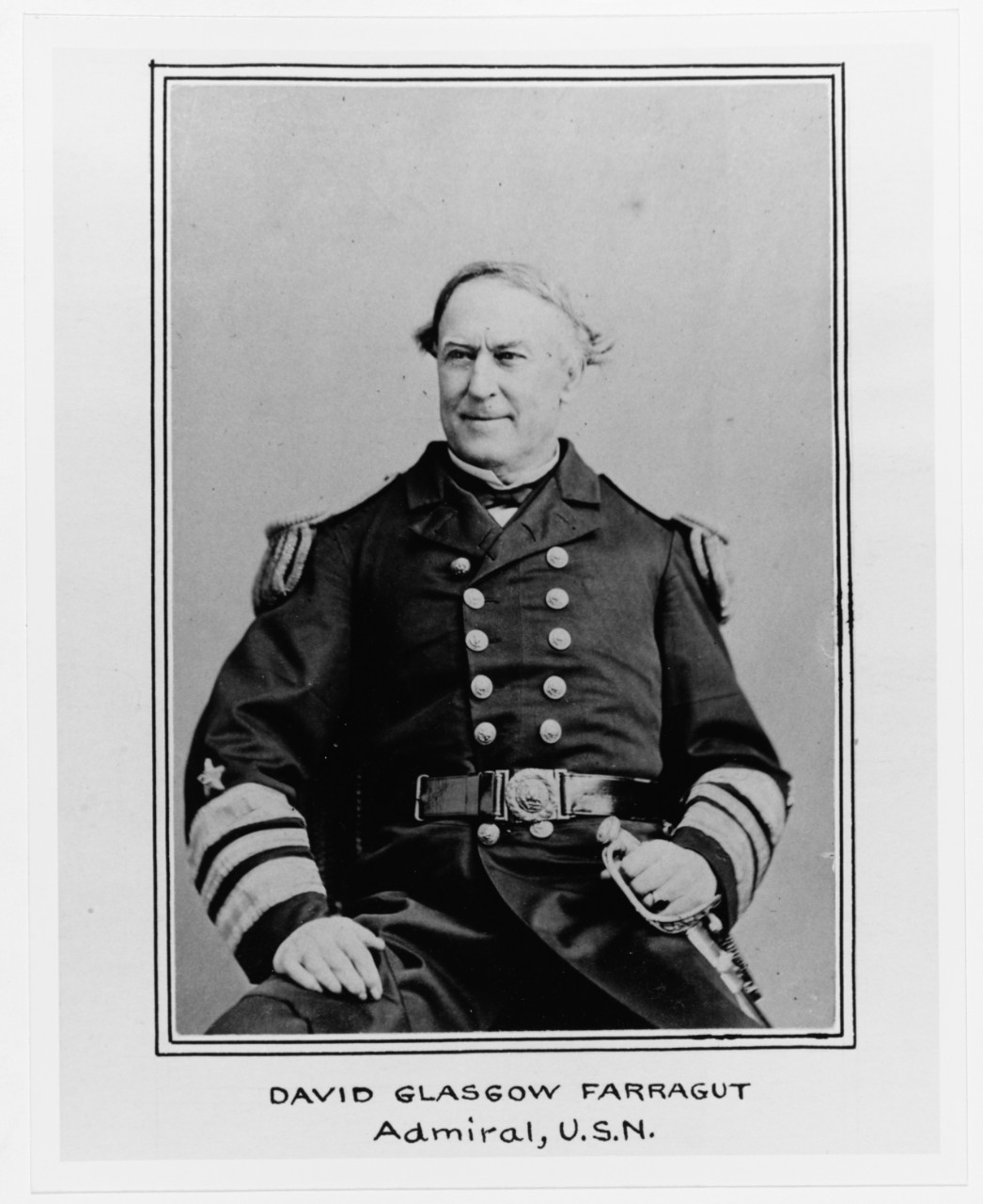Admiral David Glasgow Farragut, USN