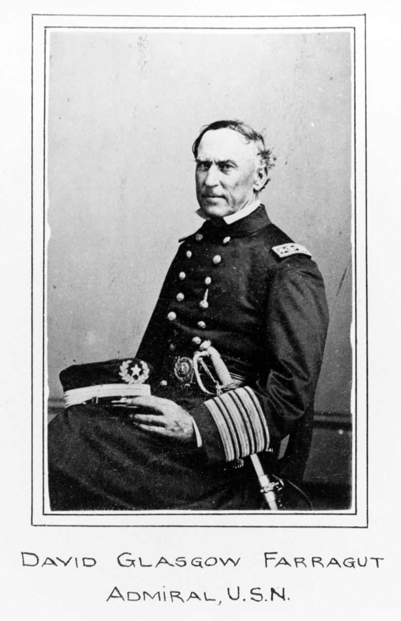 Rear Admiral David Glasgow Farragut, USN