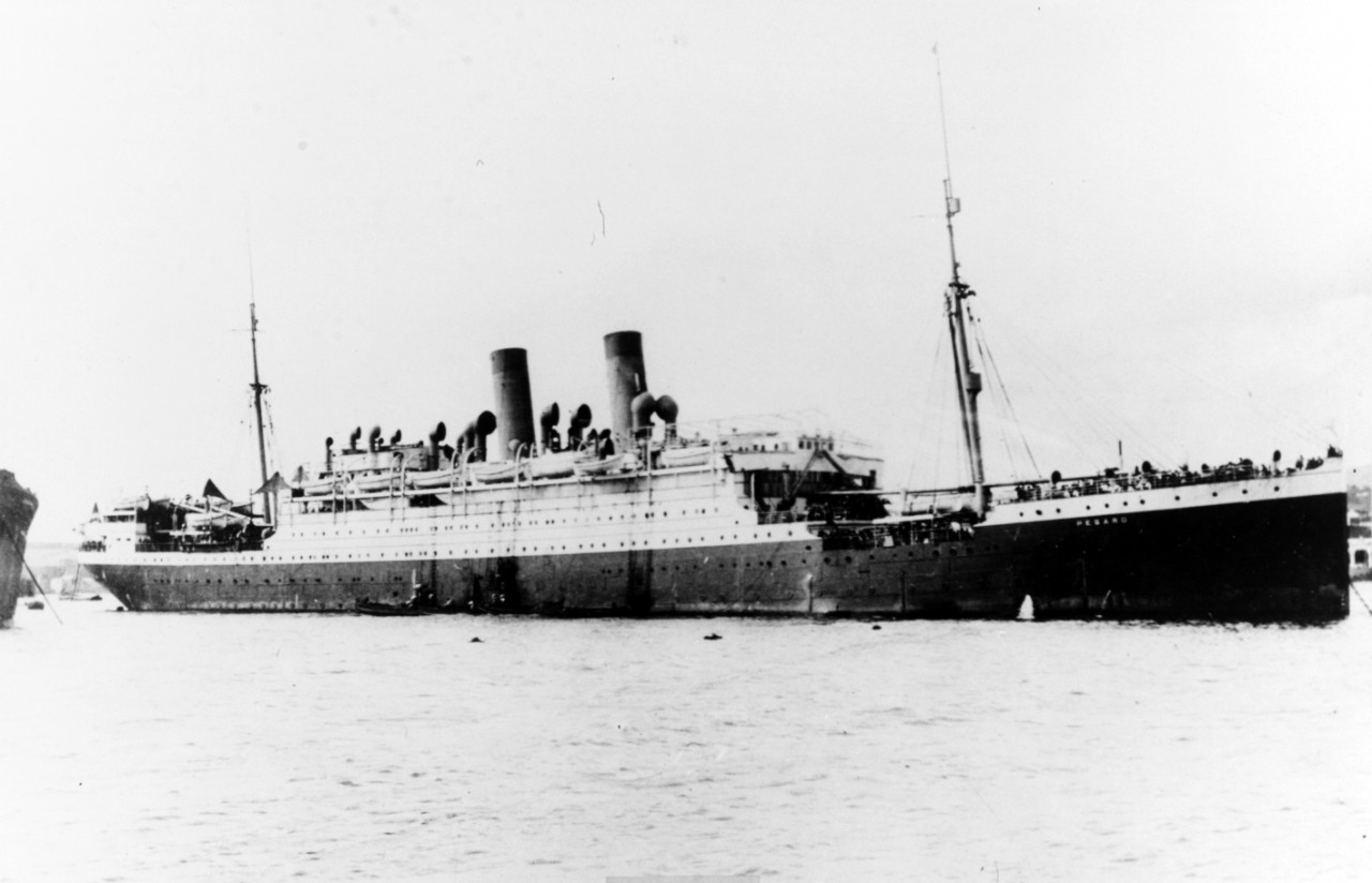 SS PESARO Italian Merchant Passenger Ship, 1902-25