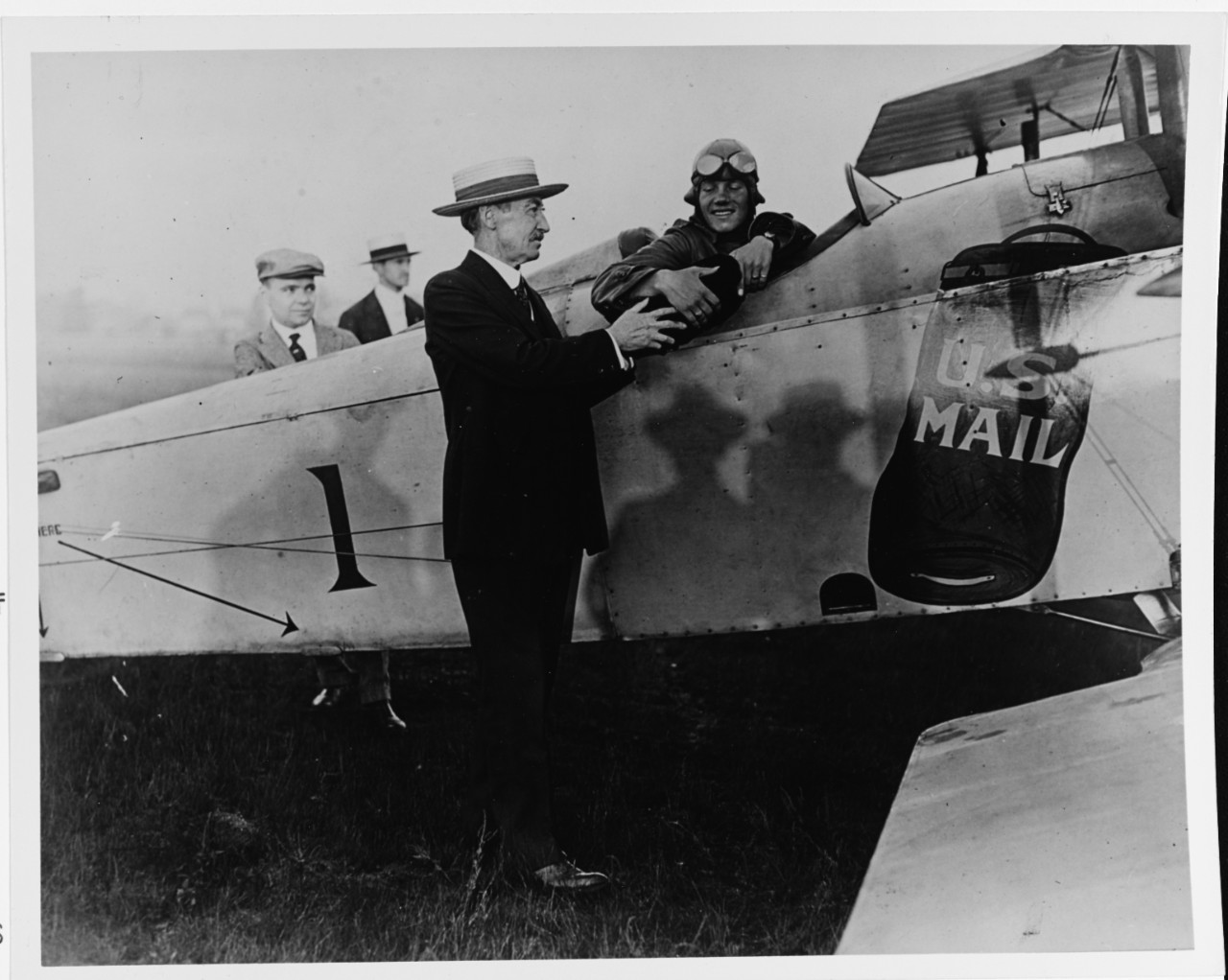 First U.S. Air Mail Service, Washington, District of Columbia, to New York, June 1918.