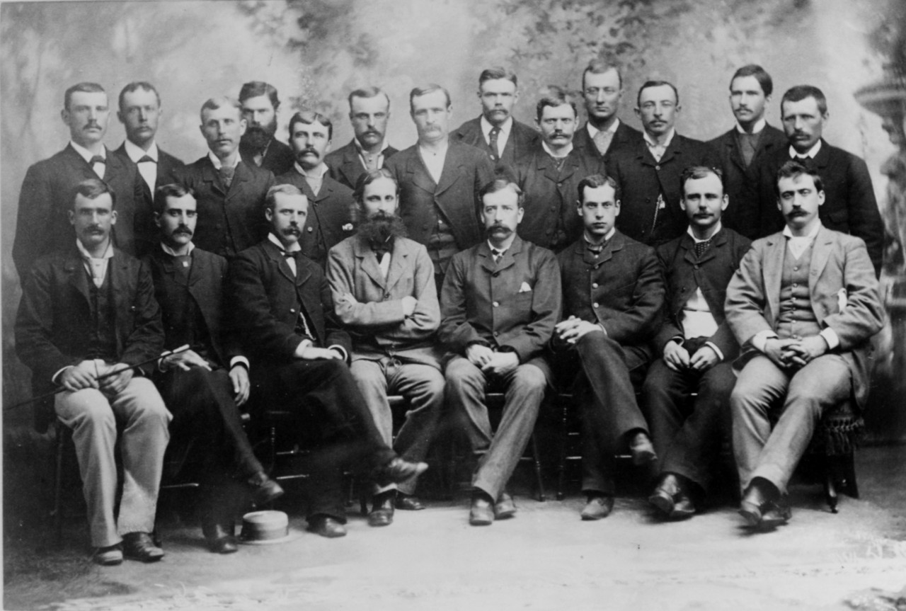 Members of the Greely Expedition of 1881-1884. 