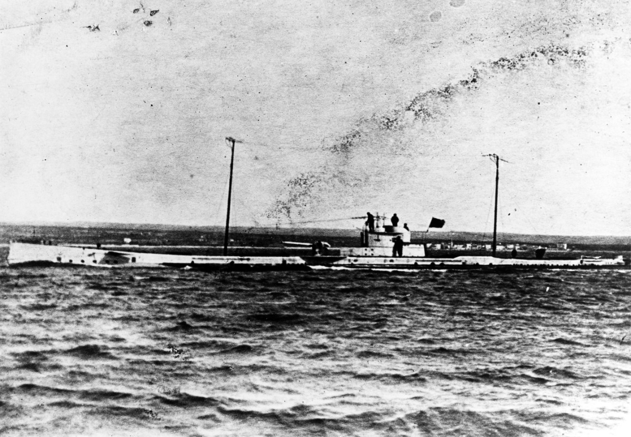 U-34 German Submarine, 1914-18