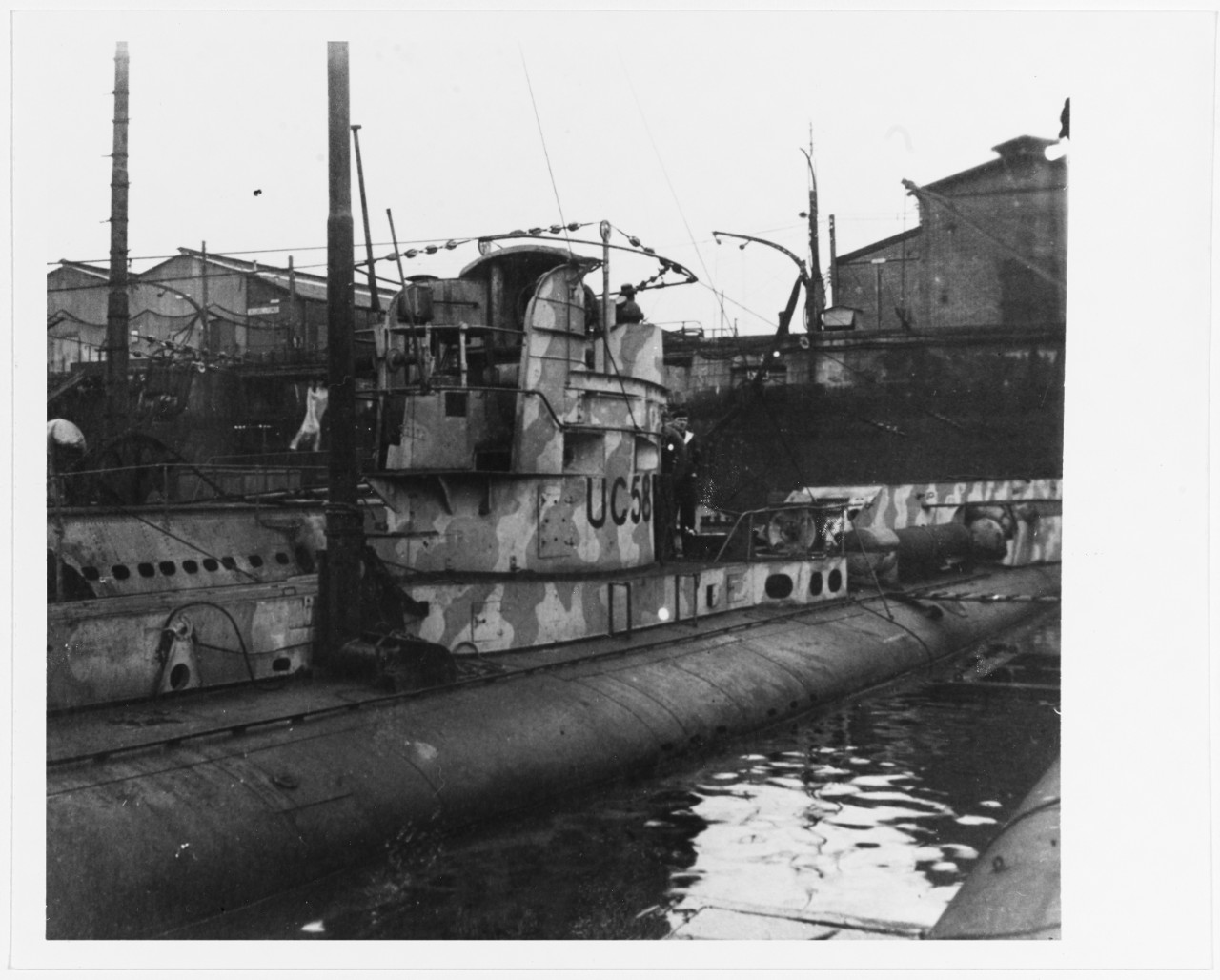 Former German Submarine UC-58