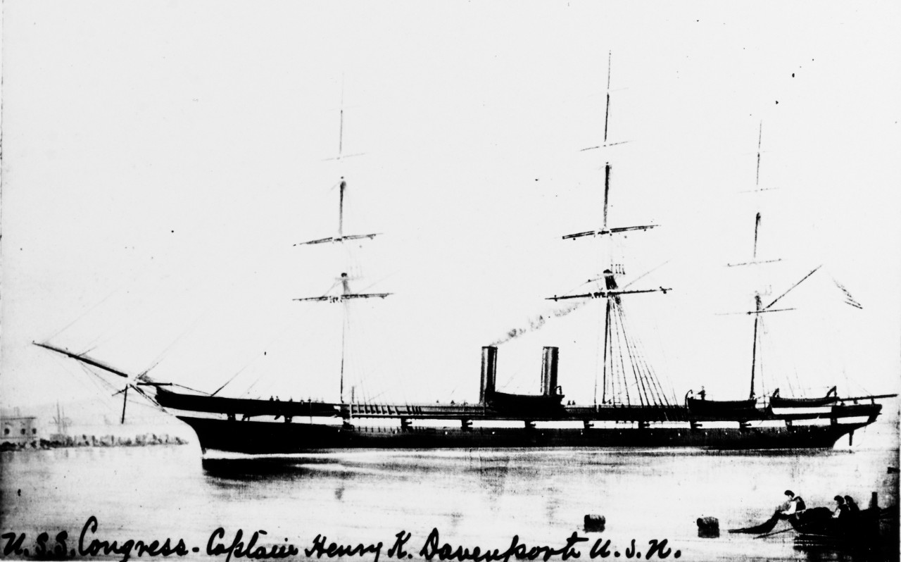 USS CONGRESS (1868-1876)