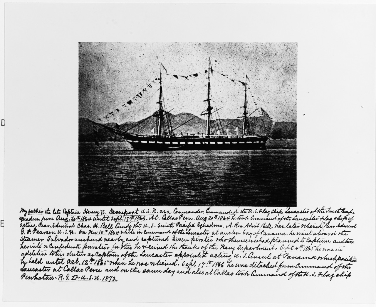 USS LANCASTER (1859-1915)