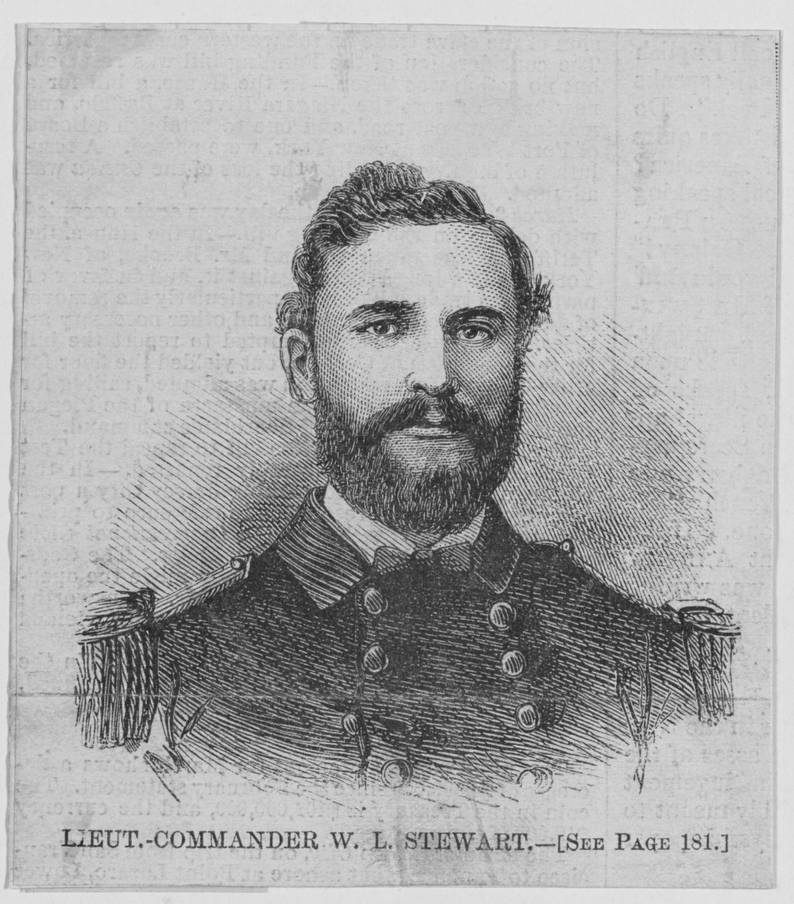 Lieutenant Commander William F. Stewart USN
