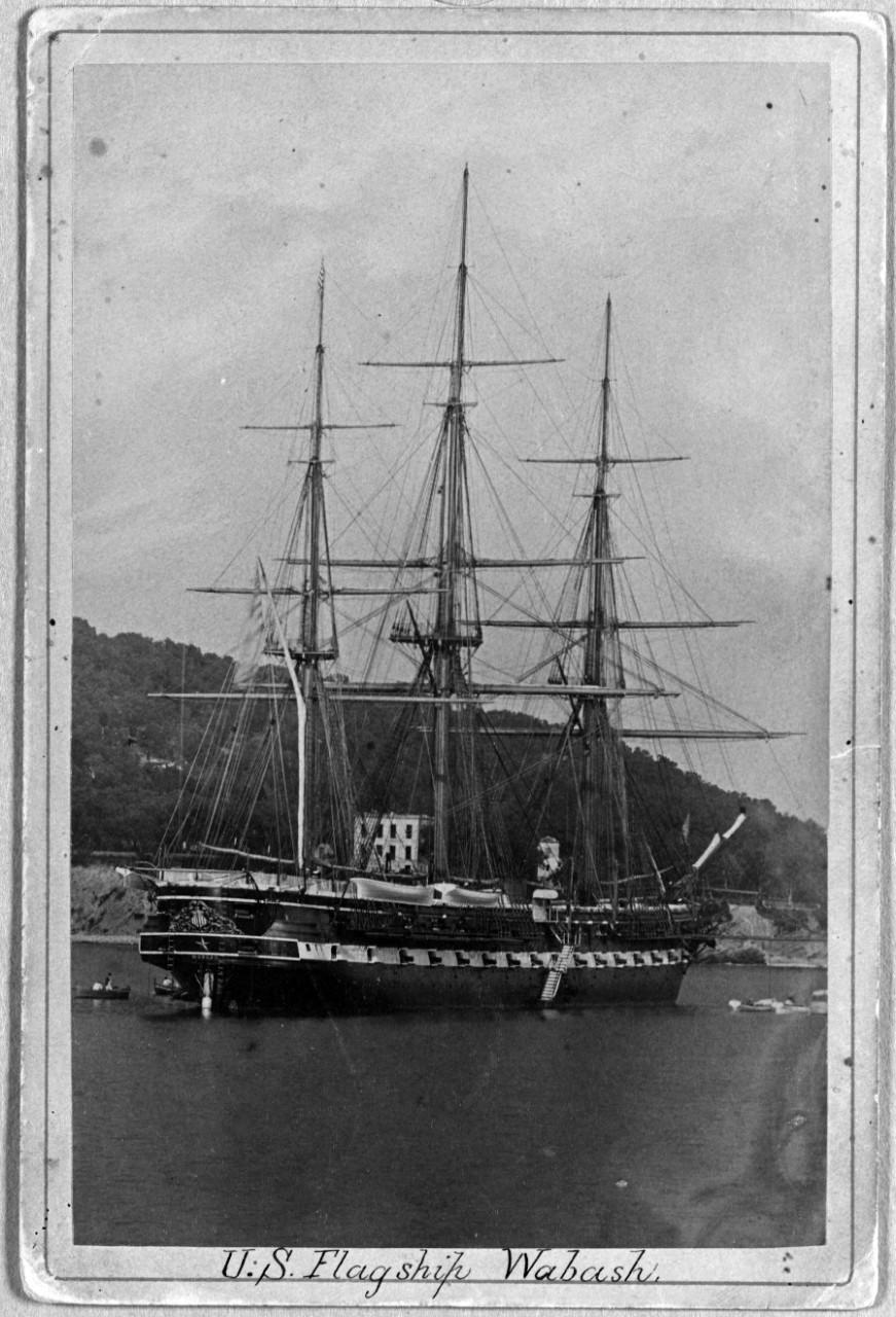 Photo #: NH 44511  USS Wabash (1856-1912)