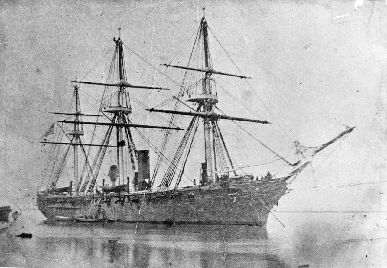 NH 44996 USS RICHMOND (1860-1919)