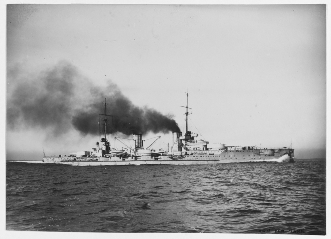 VON DER TANN (German Battle Cruiser, 1909-1919)