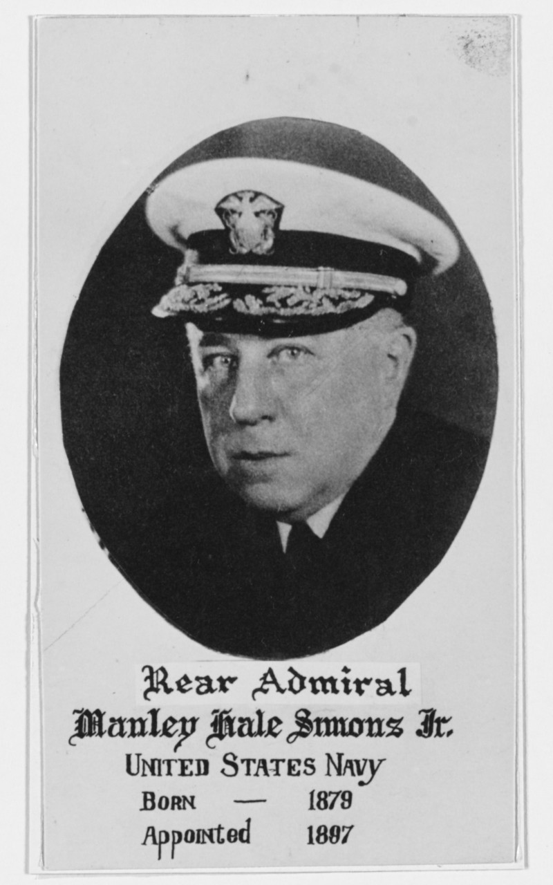Rear Admiral Manley H. Simons Jr., USN