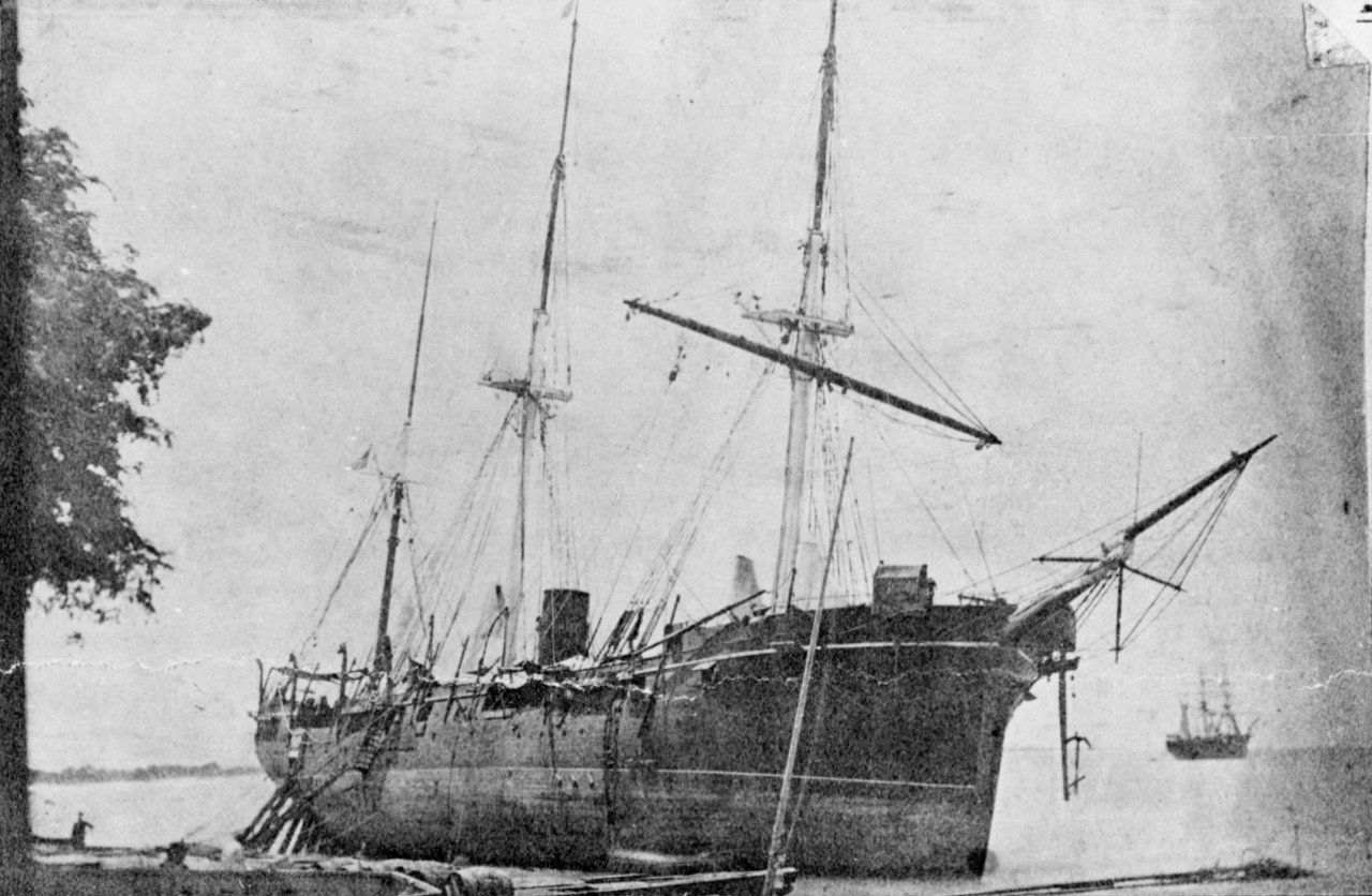 USS MONONGAHELA (1862-1908).