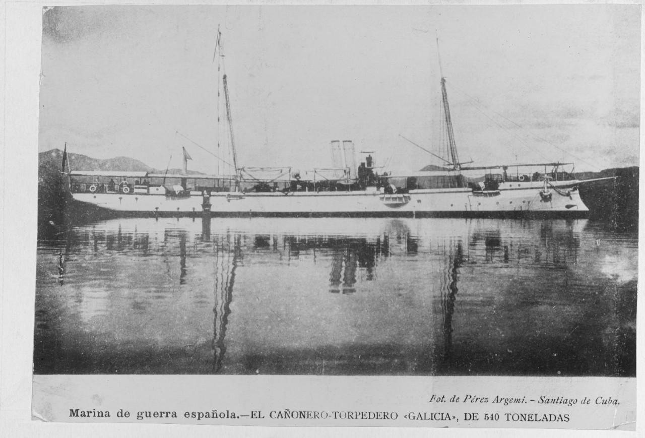 GALICIA (Spanish torpedo gunboat, 1891)