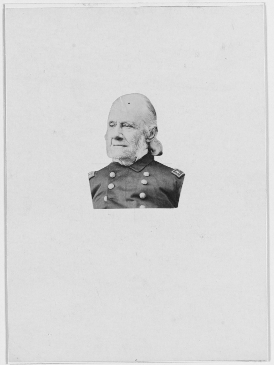 Portrait of Rear Admiral William B. Shubrick, USN
