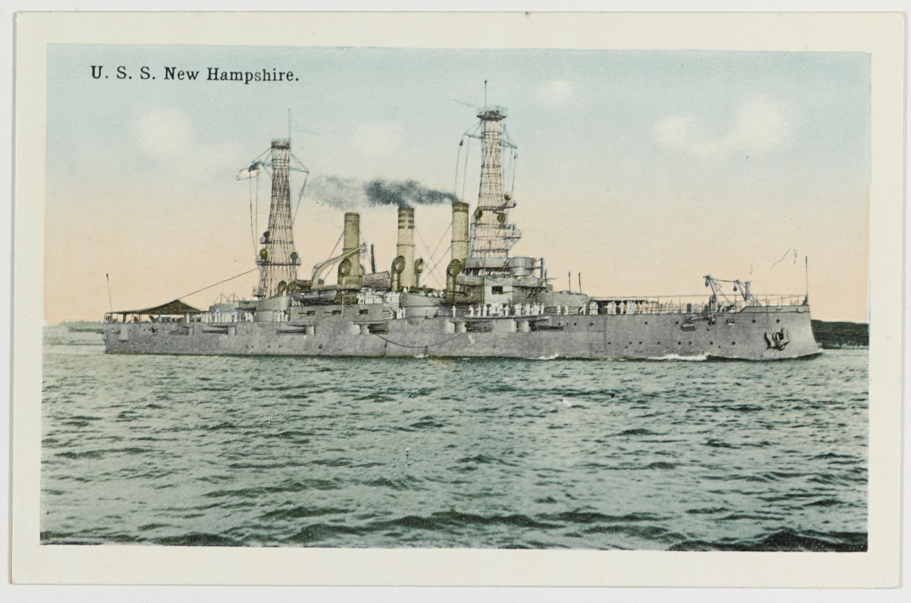 USS NEW HAMPSHIRE (BB-25)