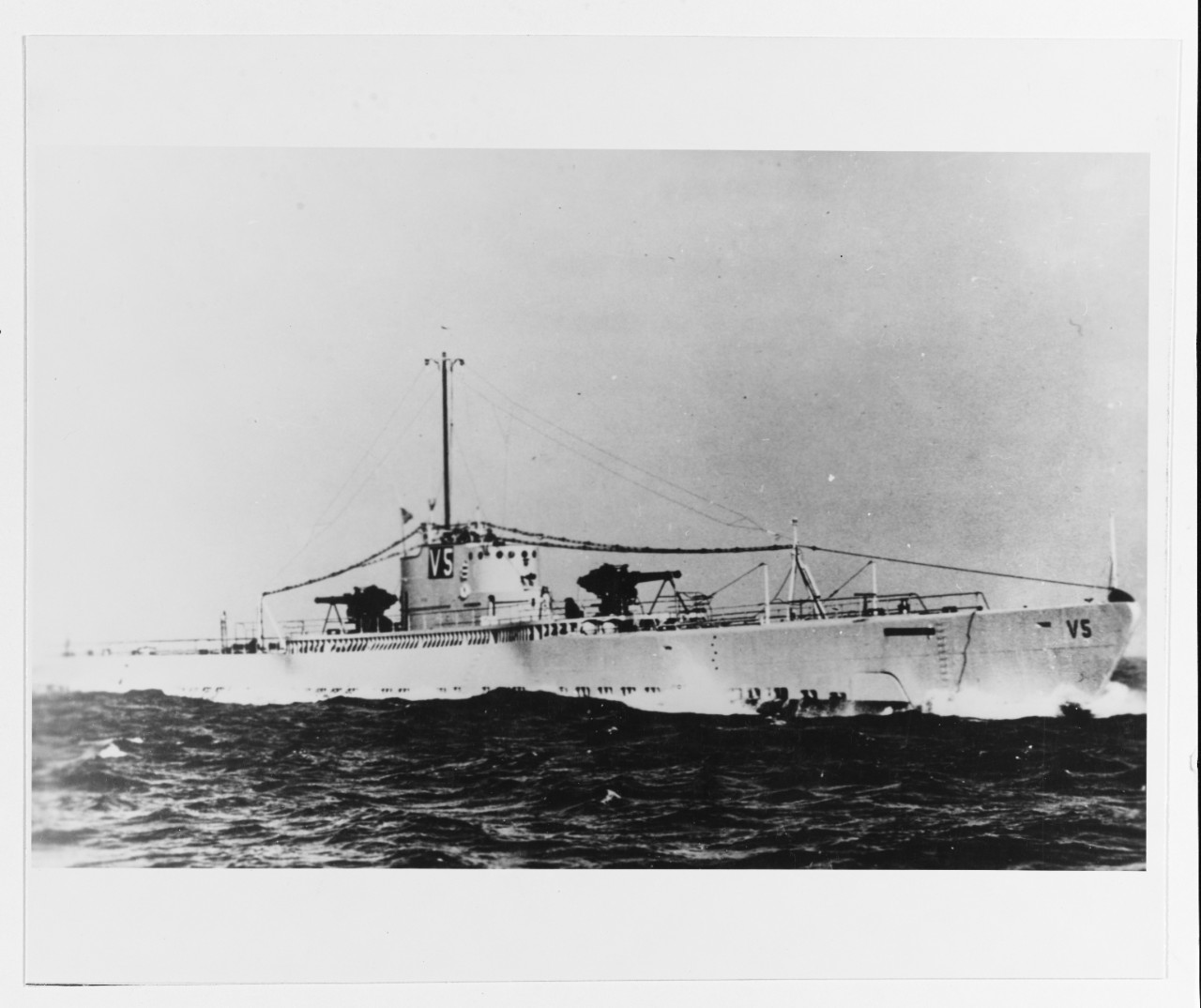 USS V-5 (SC-1), later USS NARWHAL (SS-167)