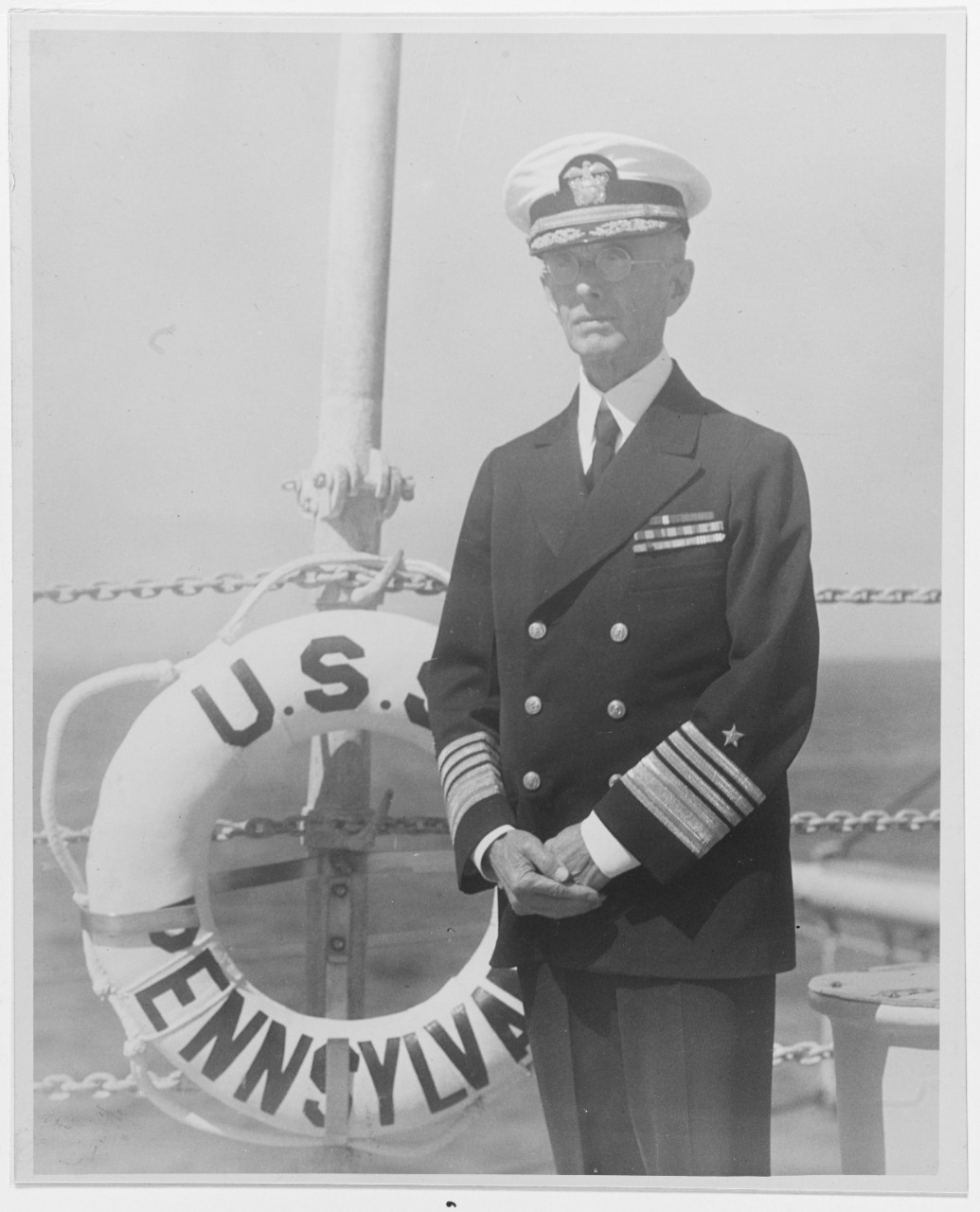 Photo #: NH 45860  Admiral Frank H. Schofield, USN