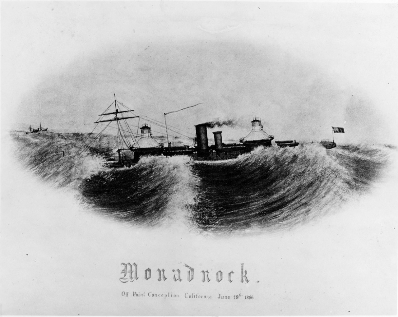 Photo #: NH 45953  USS Monadnock