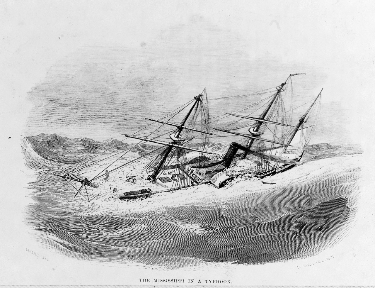 USS MISSISSIPPI, 1841-63