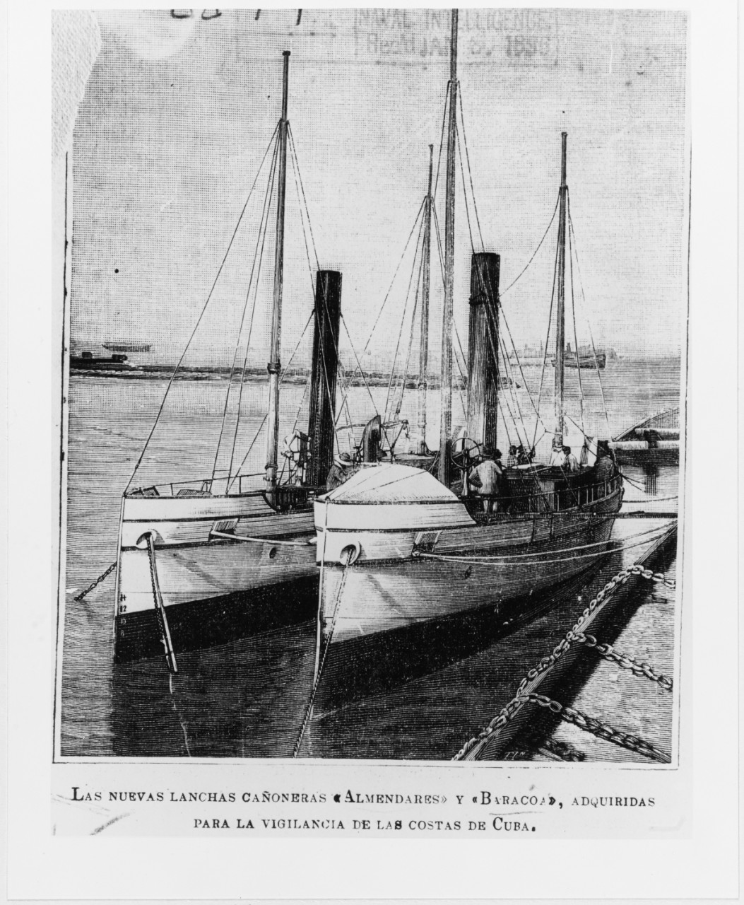 ALMENDARES (Spanish armed launch, 1895-1899)