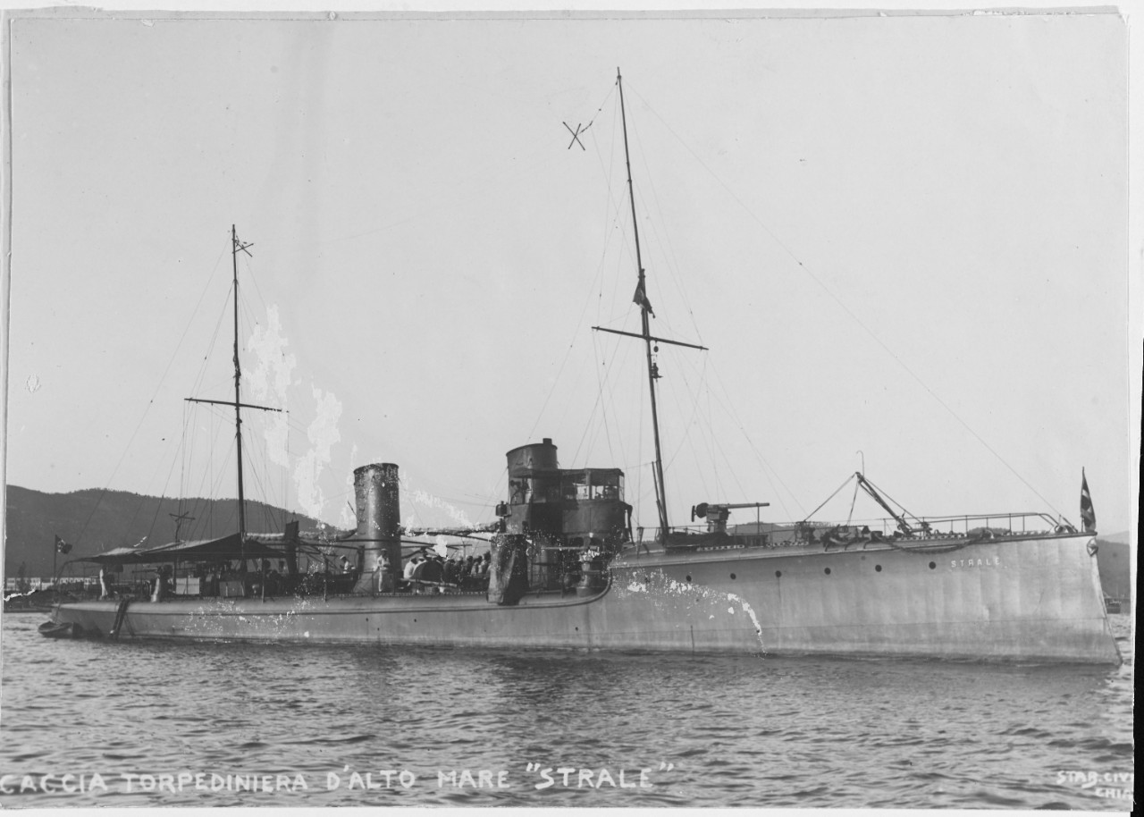 STRALE (Italian Destroyer, 1900-1924)
