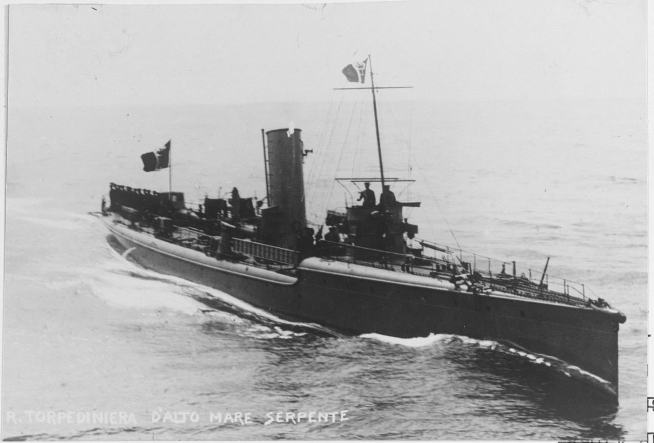 SERPENTE (Italian Torpedo Boat, 1905-1916)