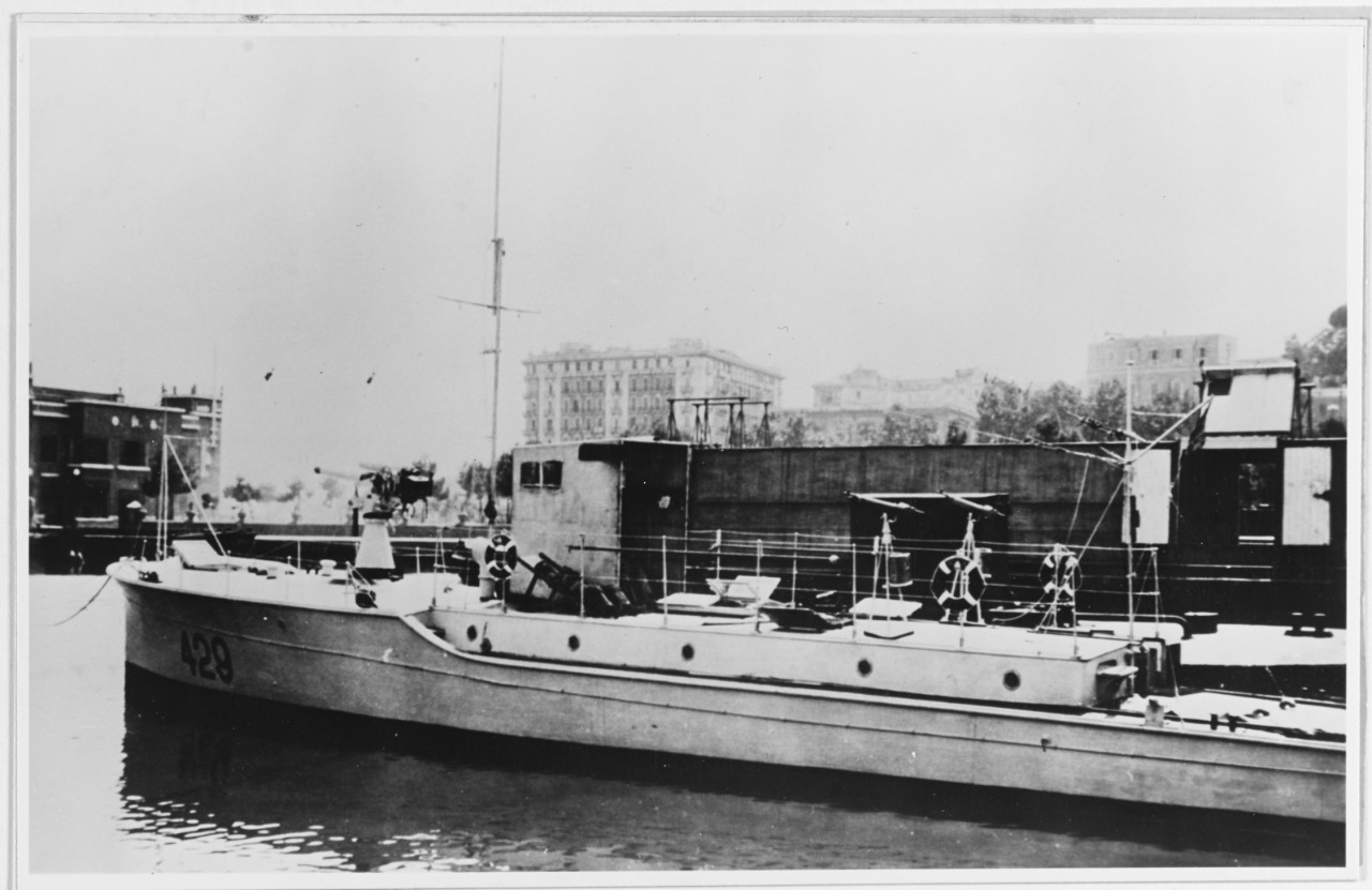 M.A.S. 429 (Italian Motor  Torpedo Boat, 1925-1938)