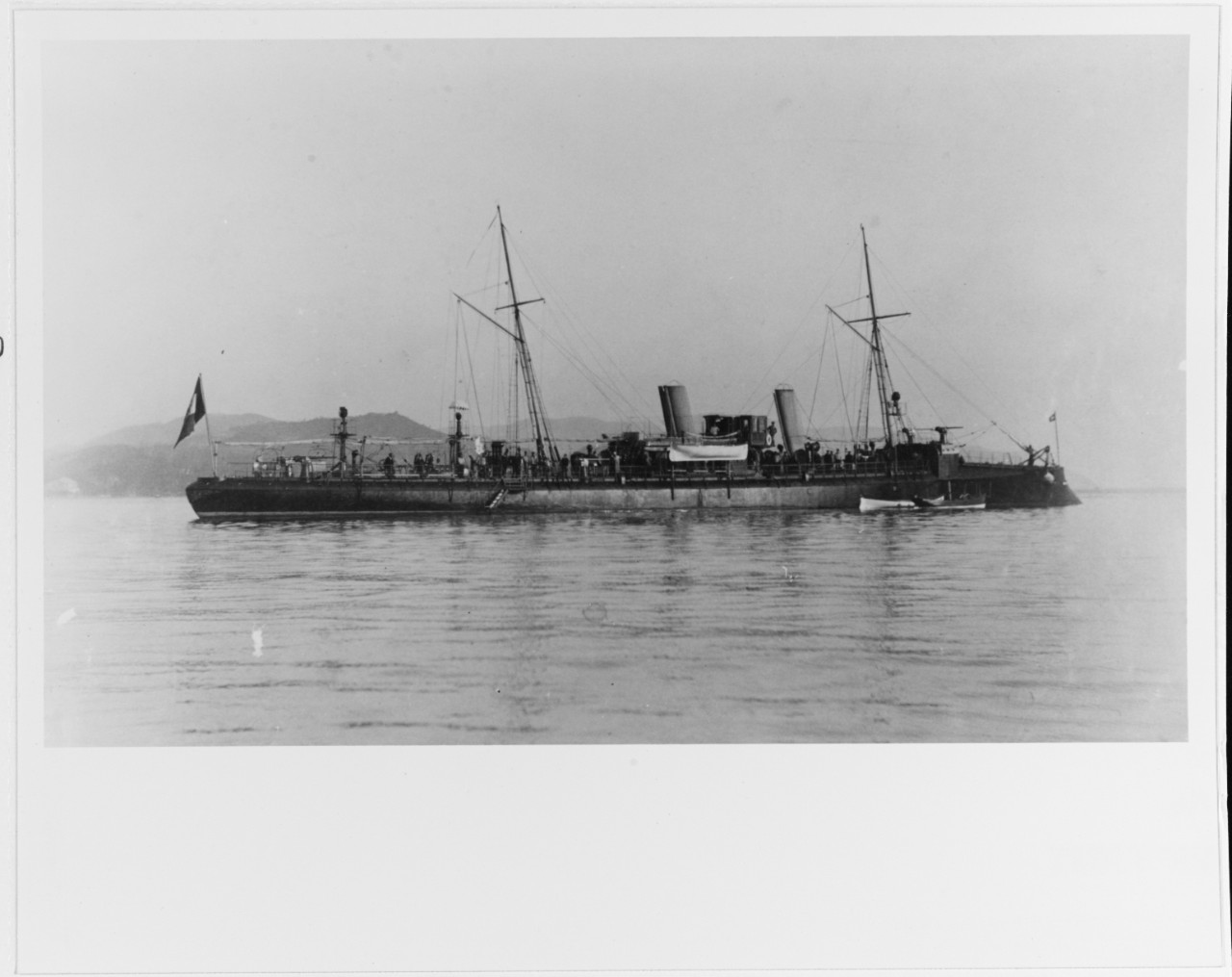 MONZAMBANO (Italian torpedo gunboat, 1888-1901)