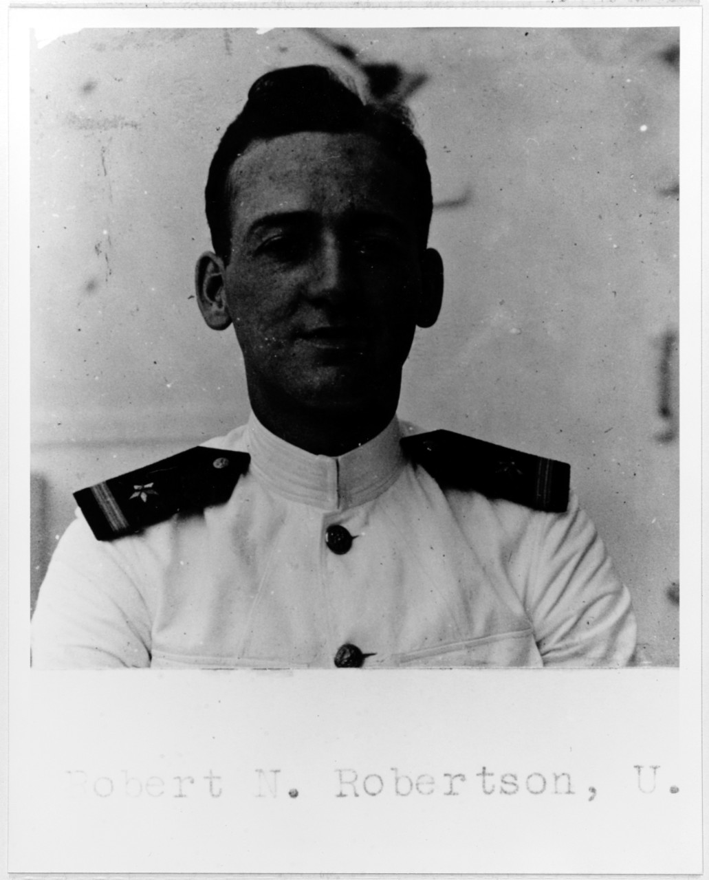 Ensign Robert N. Robertson, USN