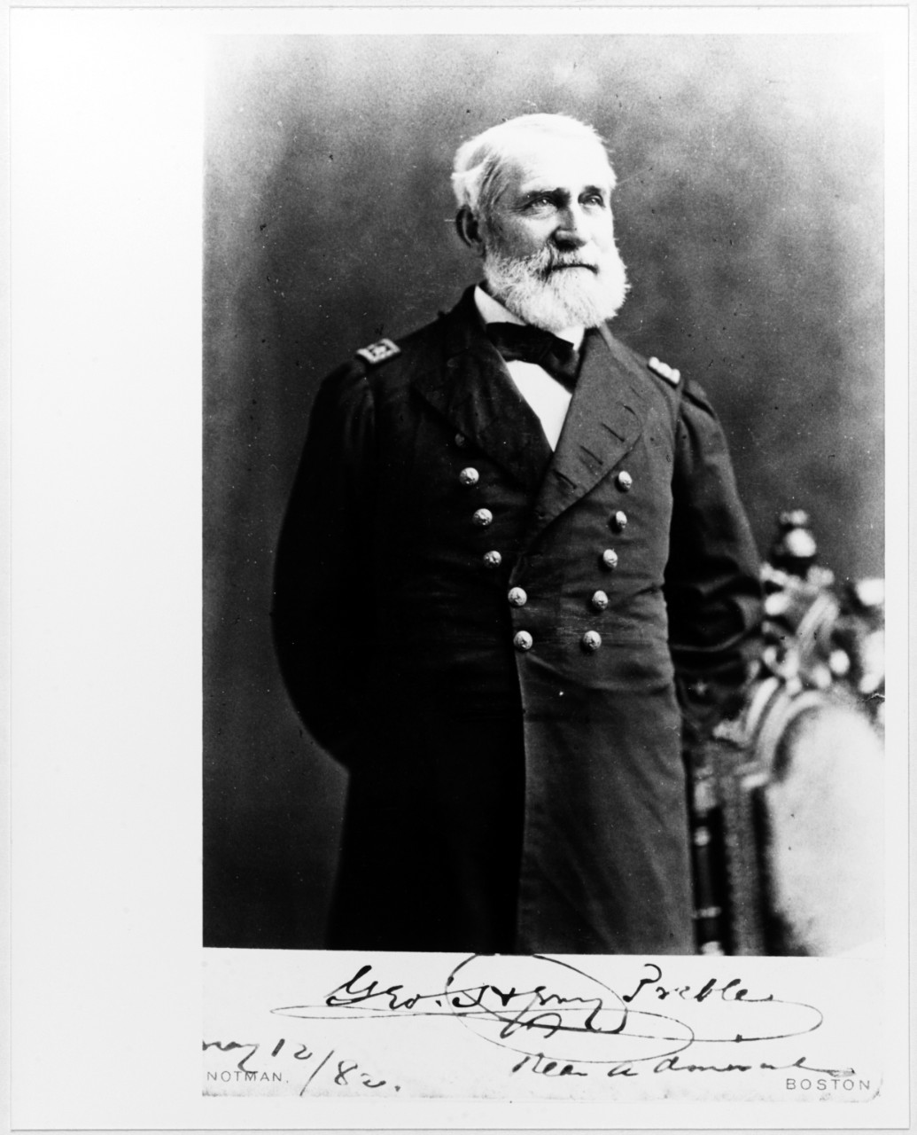 Rear Admiral George H. Preble, USN