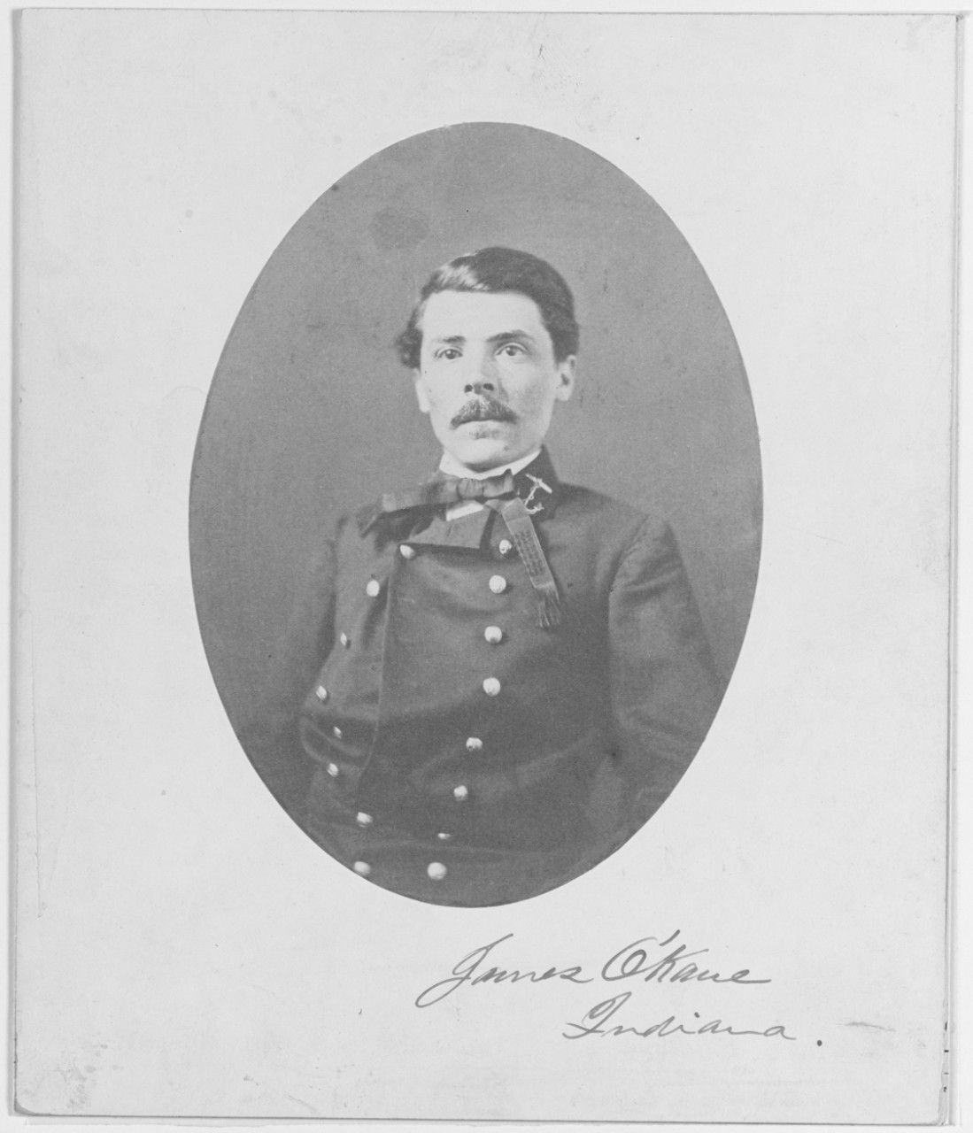 Midshipman James O'Kane, USN