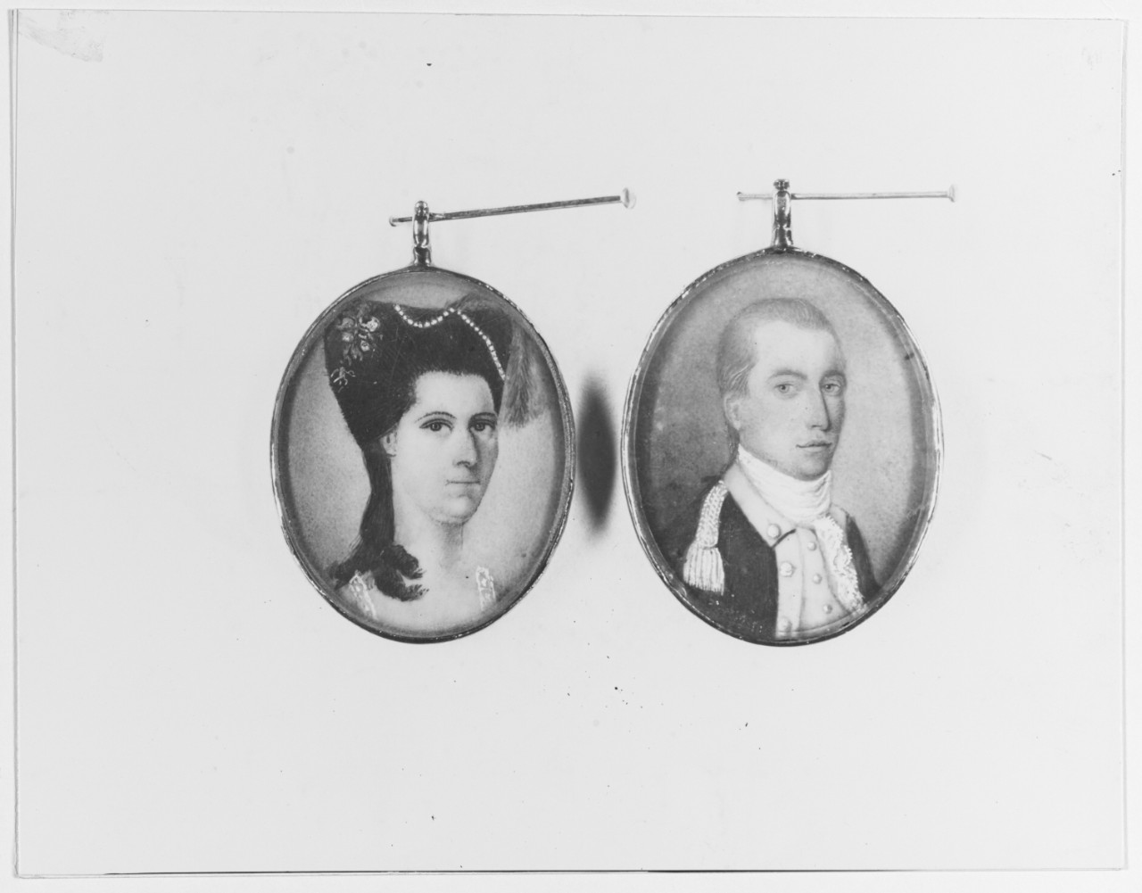 Captain Matthew Parke, USMC, and Mrs. Parke