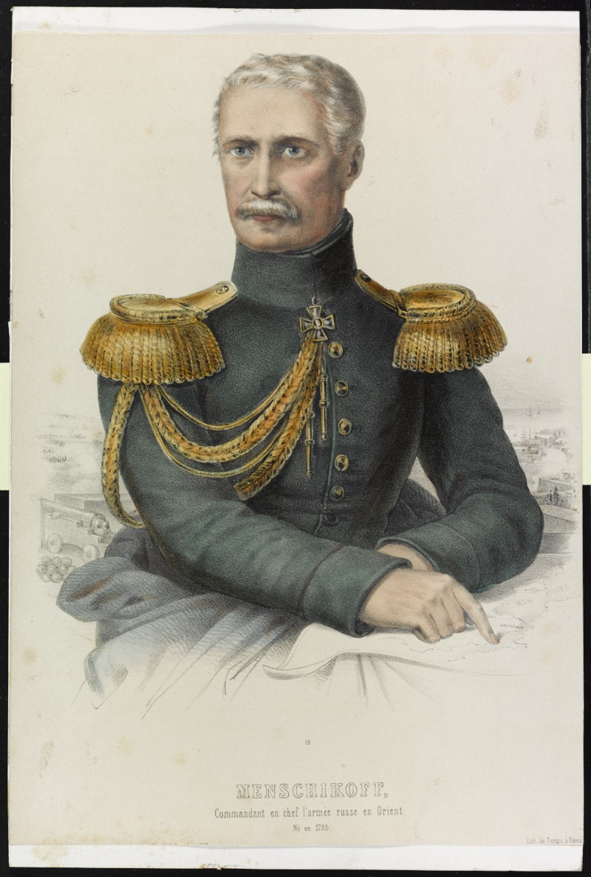 Alexander Sergeievich Menshikov (1795-1867), Russian soldier