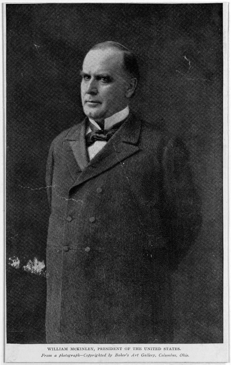 President of the United States William McKinley