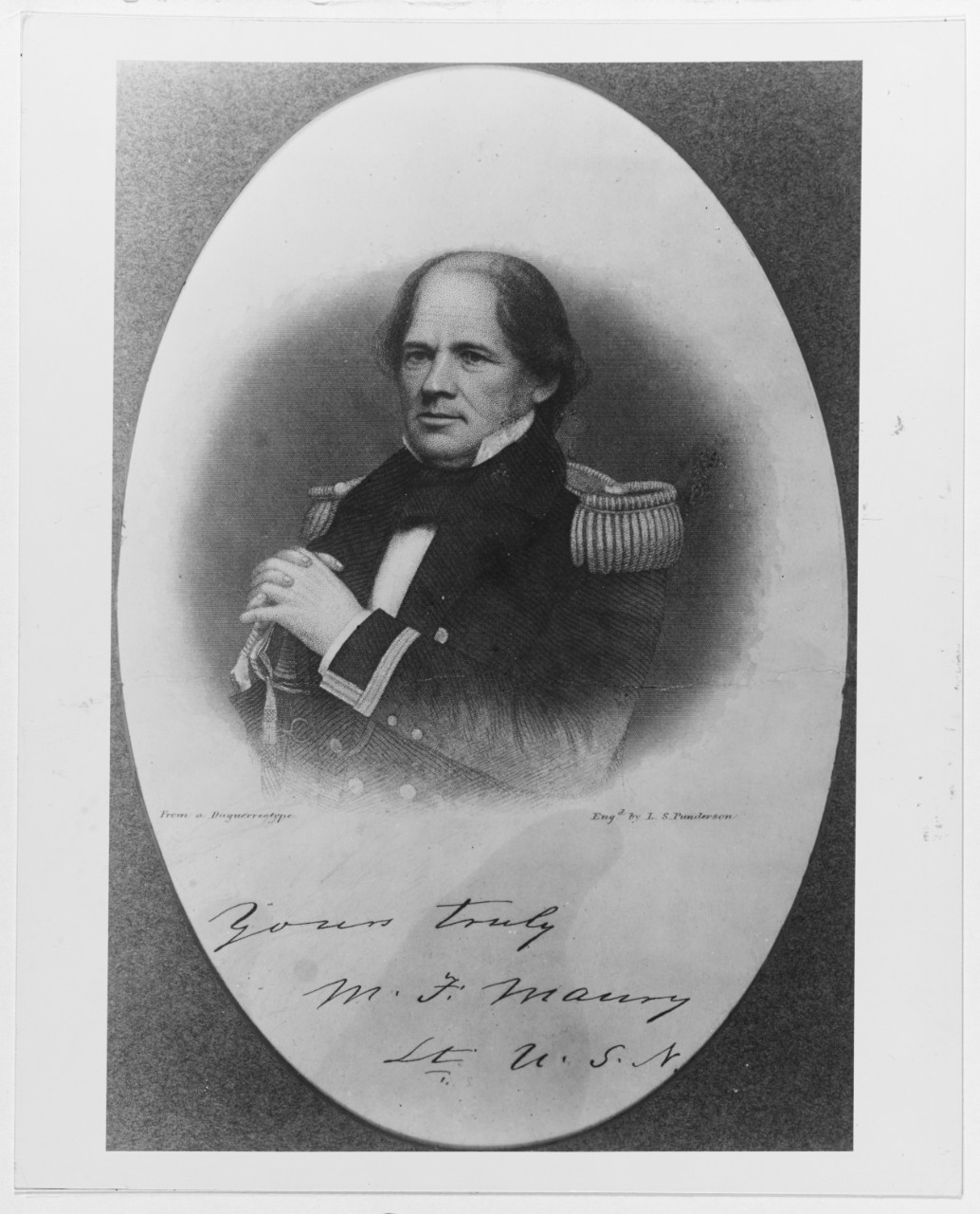 Lieutenant Matthew F. Maury, USN